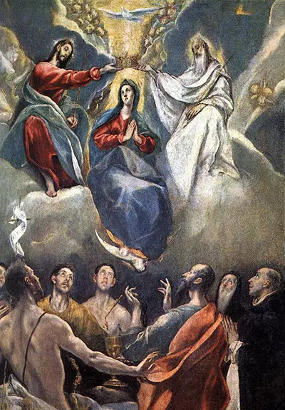 Coronation of the Virgin El Greco